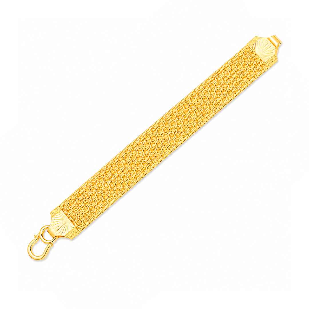 Premium Gold Gents Bracelet