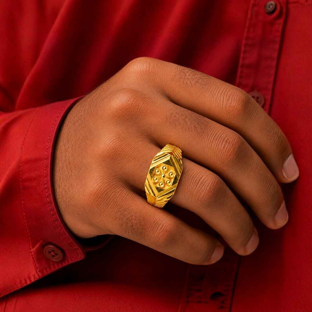Royal Gold Gents Ring