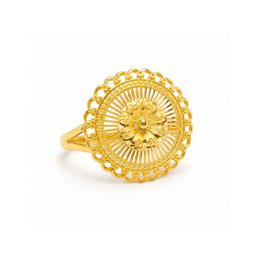 Elegant Gold Finger Ring