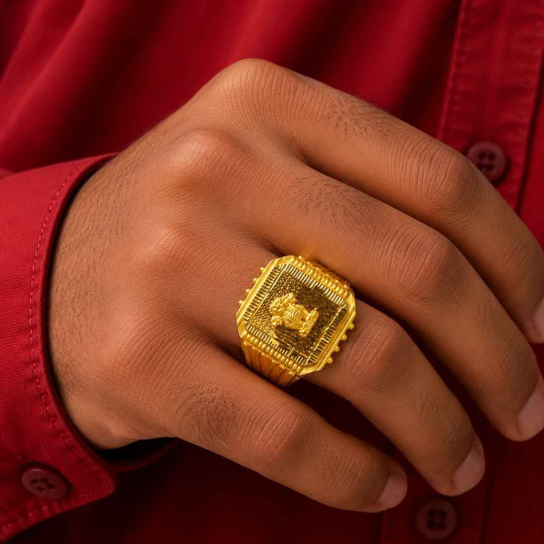 Premium Gold Finger Ring