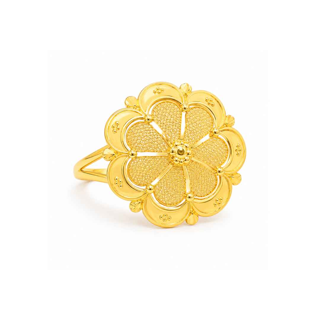 Lightweight Daily Wear Gold Ring