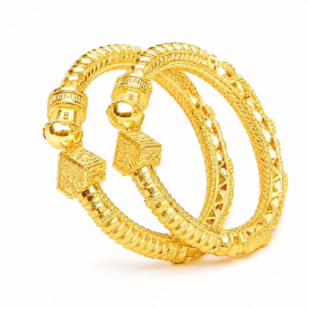 Luxe Fashion Double Bangles