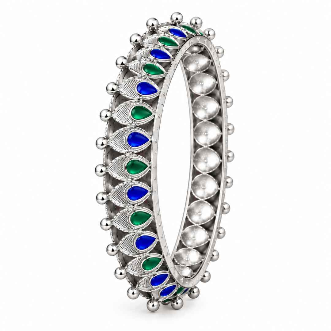 Royal Emerald & Sapphire Kangan