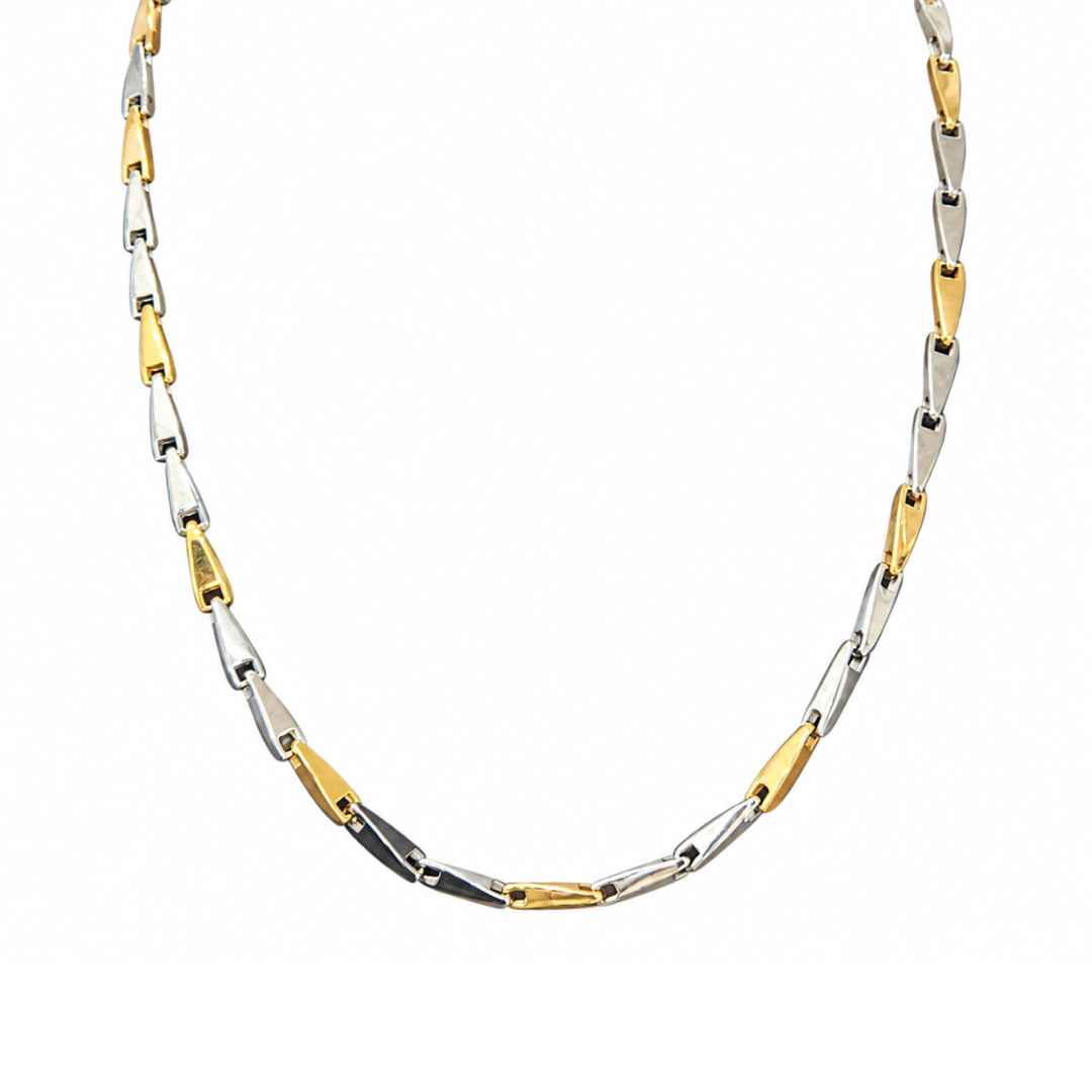 Platinum & 18K Gold Two-Tone Chain