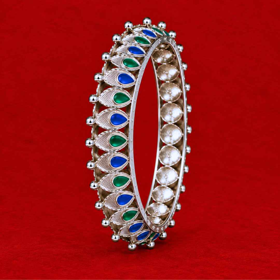 Royal Emerald & Sapphire Kangan
