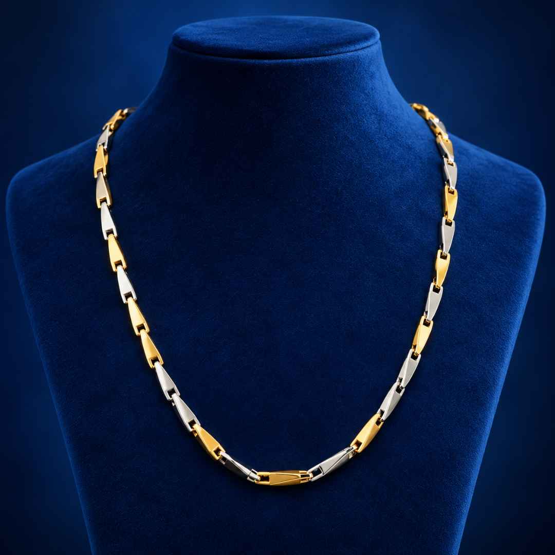 Platinum & 18K Gold Two-Tone Chain