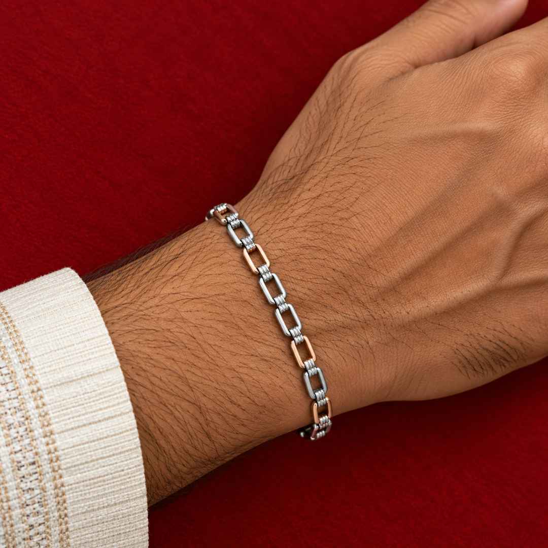 1.2 GOLD & platinum BRACELET (GOLD - 4.100, PLATINUM - 14.800)