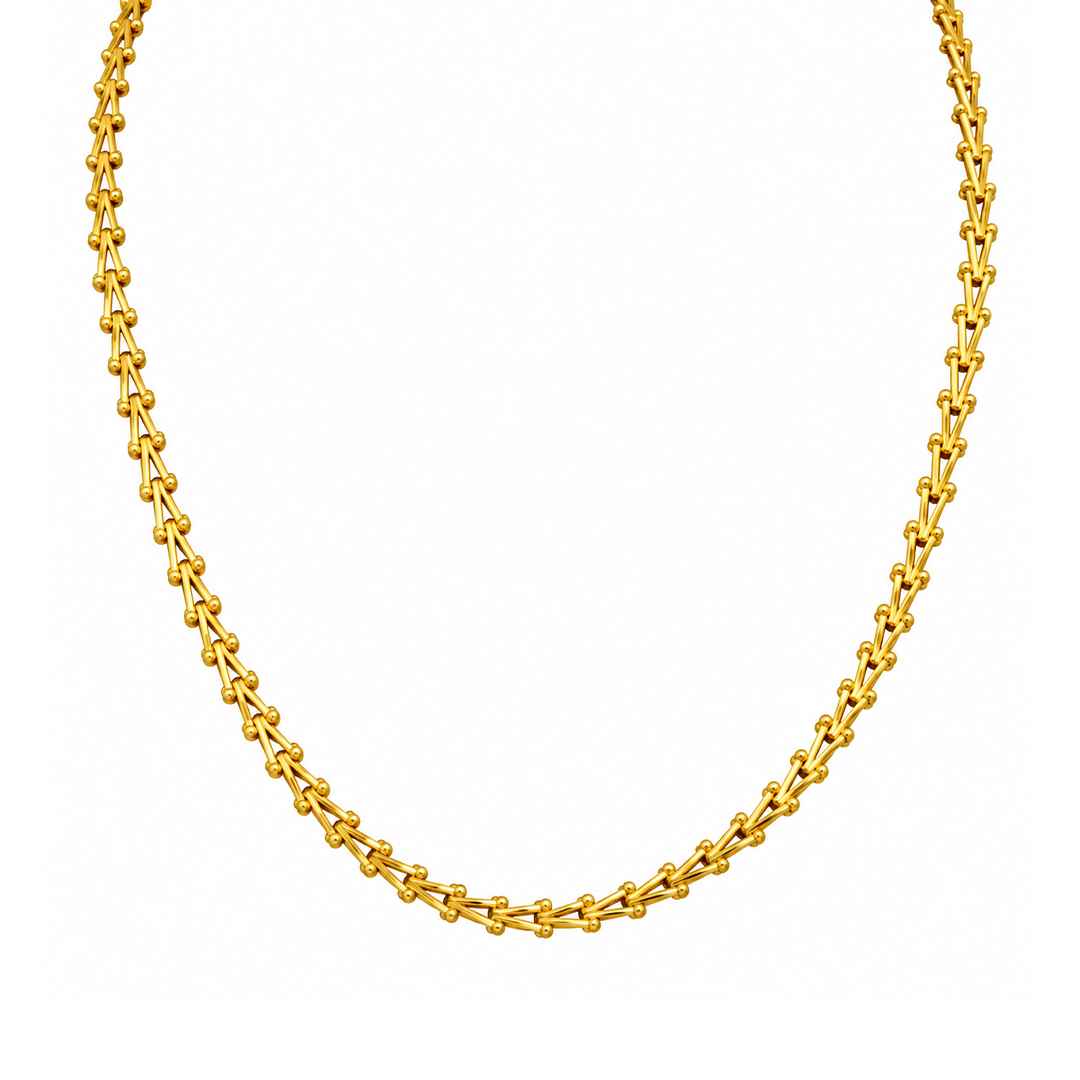 Contemporary Link Gold Chain