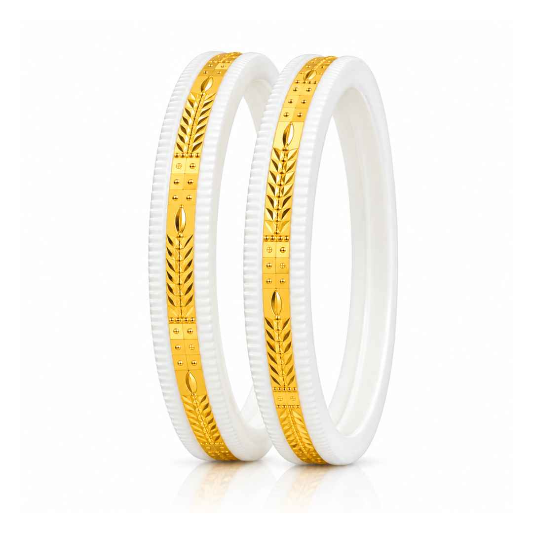 Elite Designer Shankha Bangles