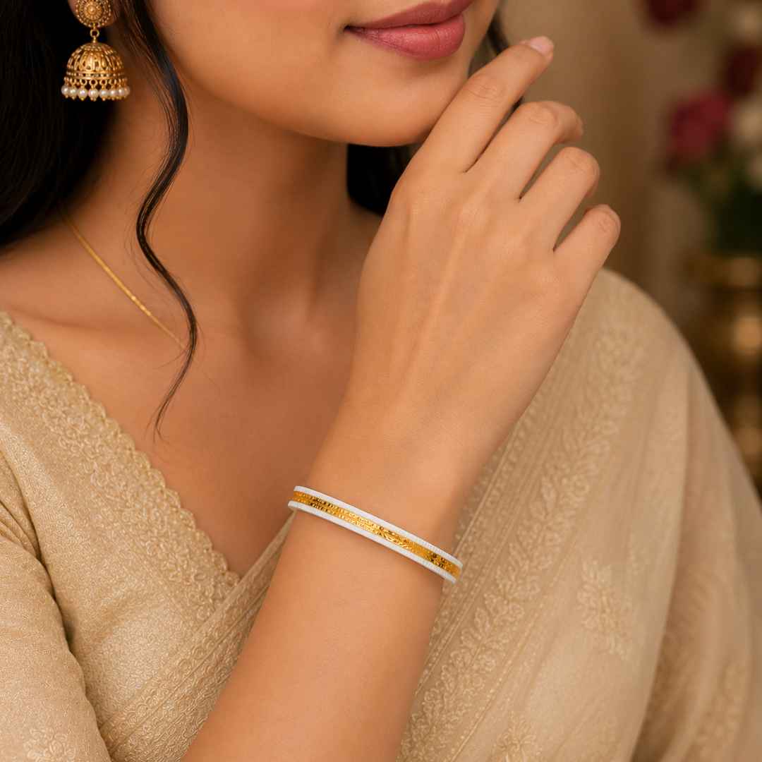 Elite Designer Shankha Bangles