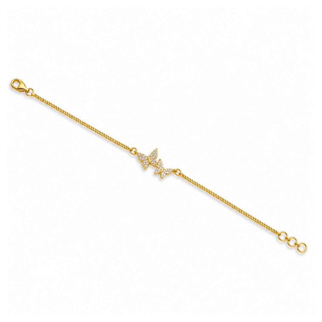 Butterfly Diamond Bracelet