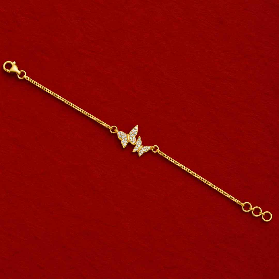 Butterfly Diamond Bracelet