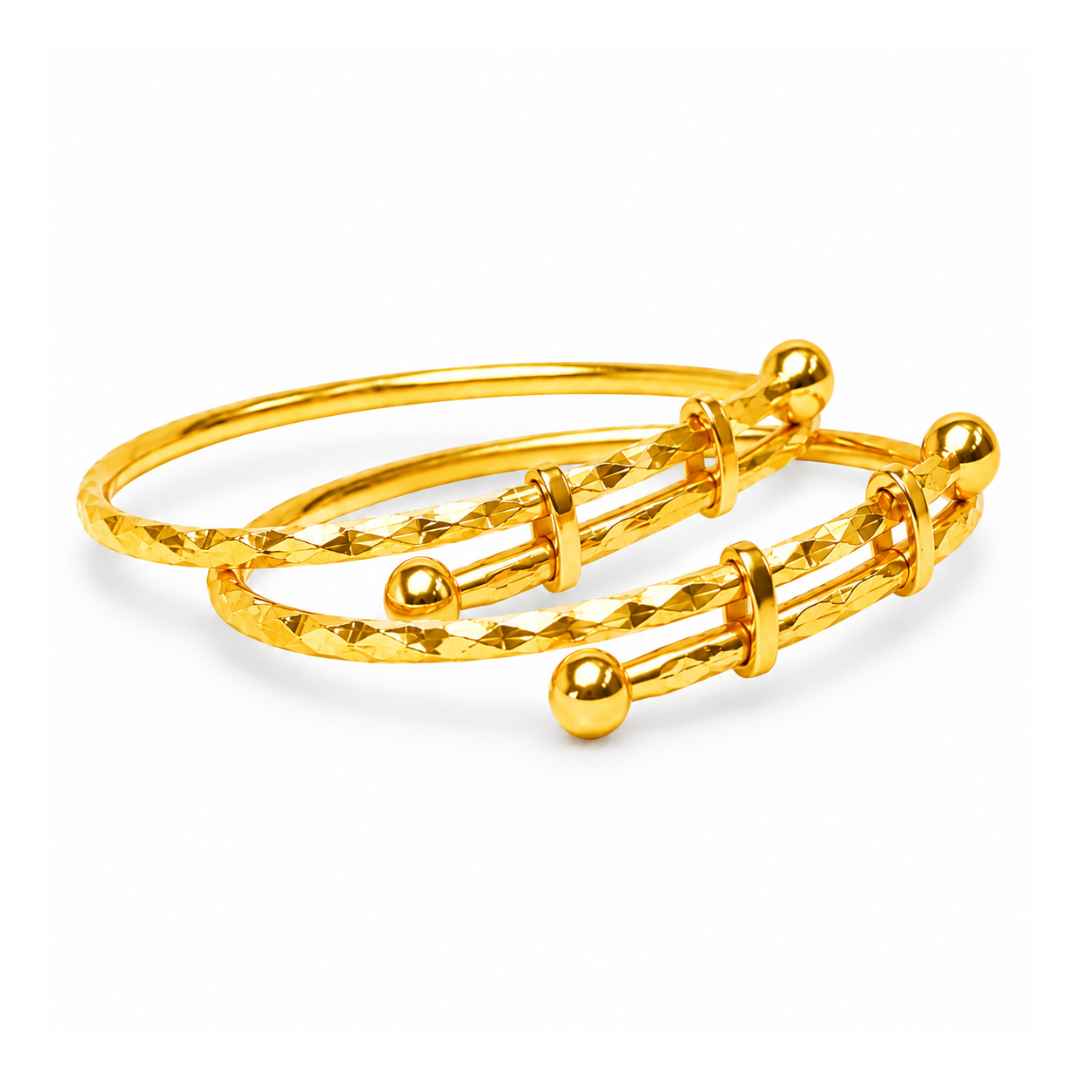 Precious Heritage Gold Baby Bangle