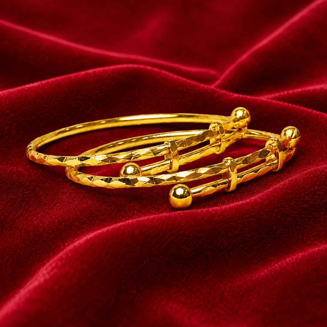 Precious Heritage Gold Baby Bangle