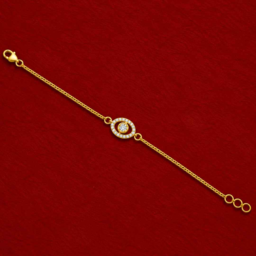 Circular Diamond Bracelet