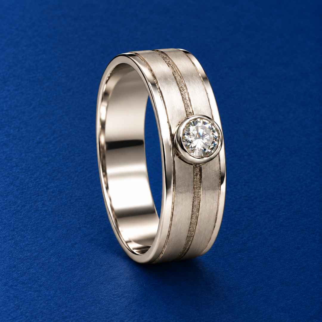 PL Geometric Diamond Link Ring
