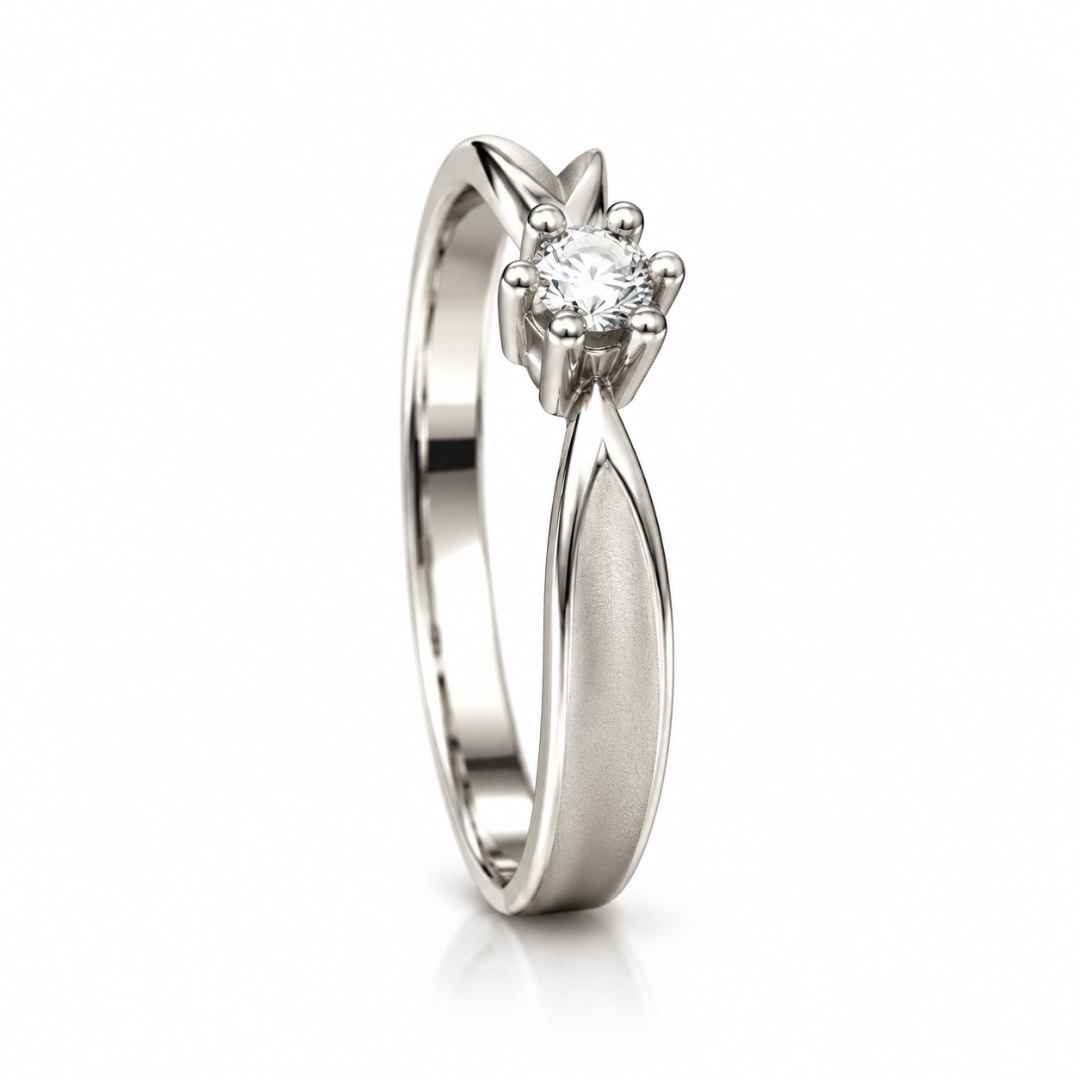 PL Graceful Floral Cluster Ring